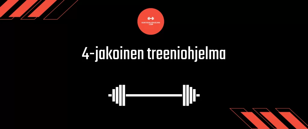 Lataa 4-jakoinen treeniohjelma!