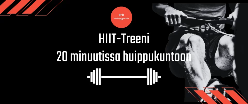 HIIT-treeni auttaa sinut huippukuntoon