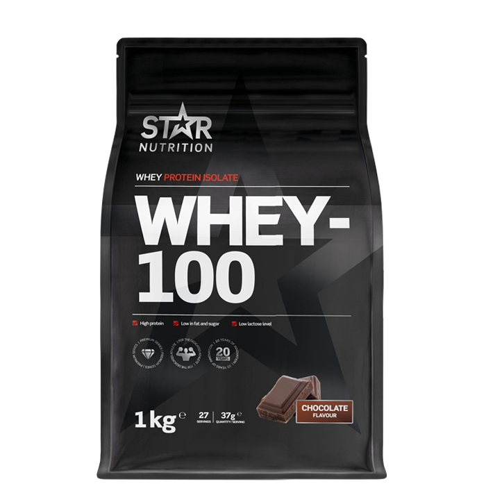 Paras heraproteiini on Star Nutrition Whey 100