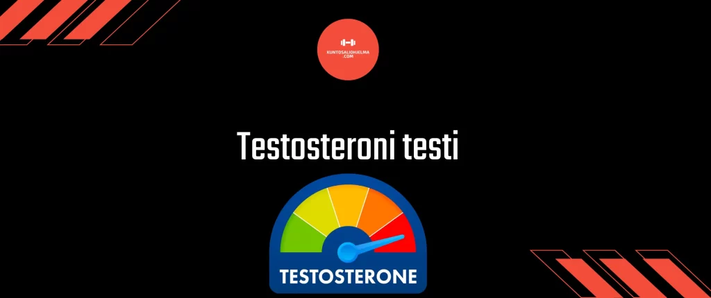 Tilaa testosteroni testi ja tee se kotona.