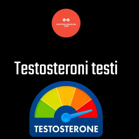 Tilaa testosteroni testi ja tee se kotona.