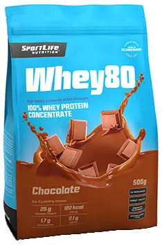 Sportlife whey 80 on toissijainen vaihtoehto.