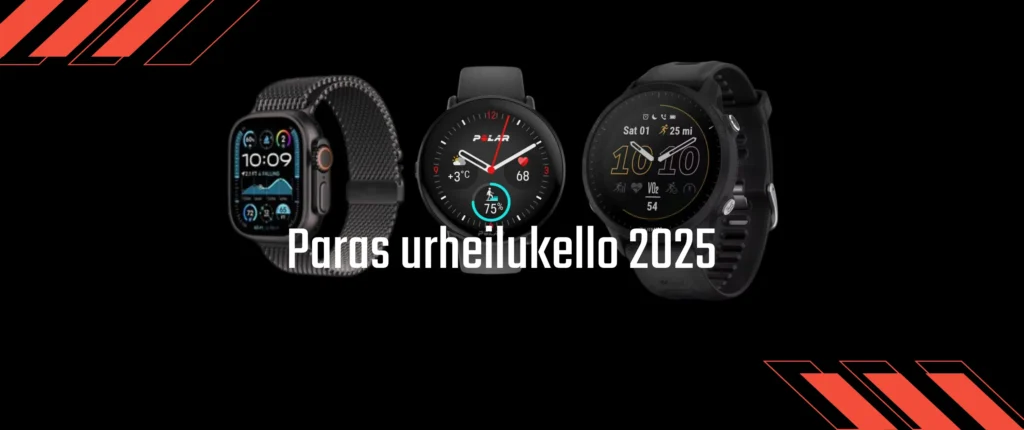 Paras urheilukello vuonna 2025 - lue vertailu.